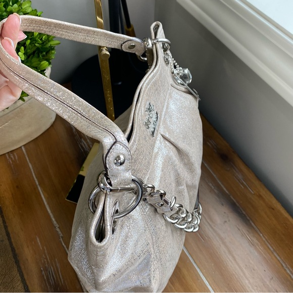 Coach 2009 Madison Champagne Metallic Large Hobo - Picture 5 of 15